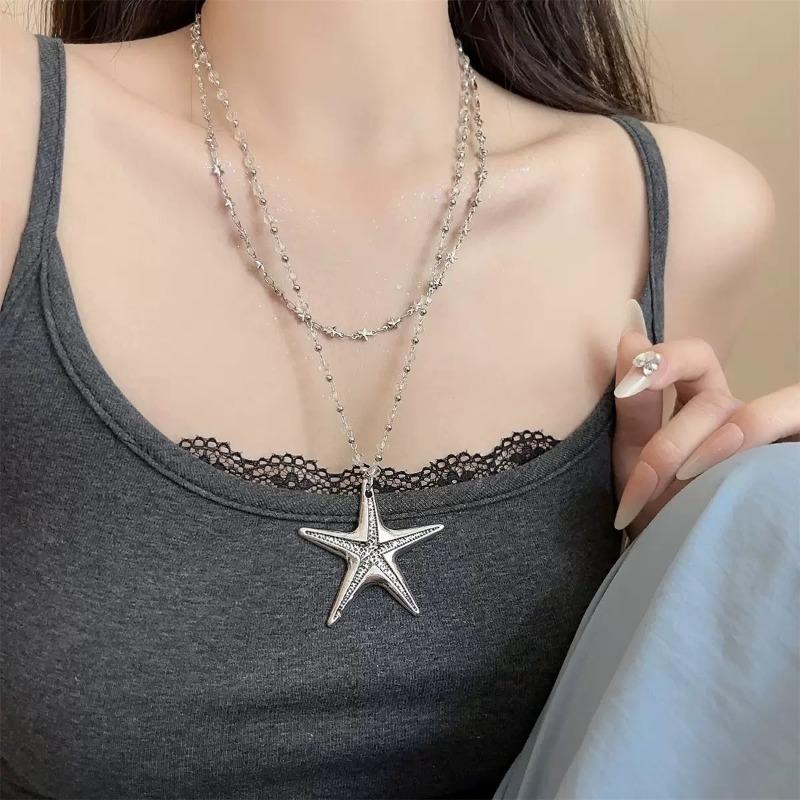 Titanium Steel Non-fading Small Waist Necklace Women's Summer Niche Design Accessories Collarbone Chain Pendant