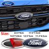 Car Sticker Ford Car Front Grille Logo Hood Logo Badge Sticker Trunk Accessories For Ford Focus Mk2 Mk3 Fiesta Mk7 Ranger Mondeo