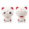 Solar Powered Automatic Nodding Cat Ornament for Home and Car Decoration Cute Cat Figurine Brings Good Luck and Happiness