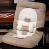 Cartoon Design Plush Toy Chair Cushion With Backrest For Hom Office Gift Doll