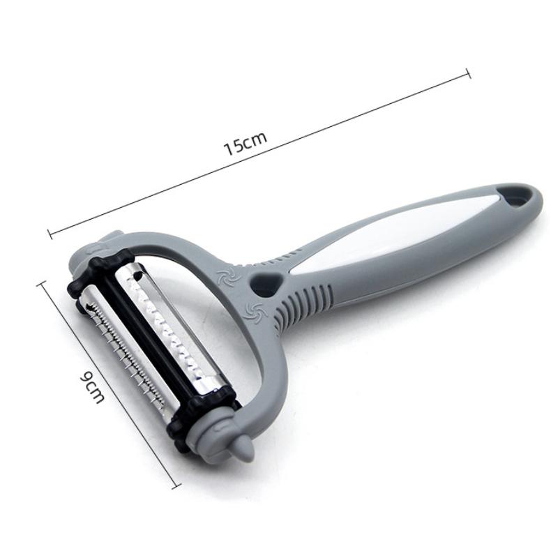 Three-sided Rotating Peeler Peeling Knife Grater Stainless Steel Multifunctional Peeler