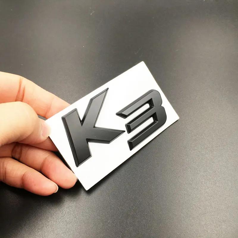 AAAGT1 NEW 1PCS 3D Metal Car Styling Sticker For KIA K2 K3 K4 K5 KX7 Car Tail Car Trunk Front Door Side Emblem Sticker