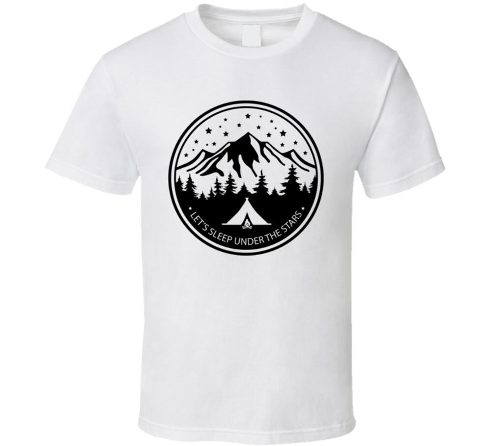Let s Sleep Under The Stars Tee Cool Tshirt For Outdoor Enthusiasts T Shirt XXXXL