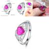 2018 Cross-border Explosion Source Fantasy Australian Peach Heart Ring Mother's Day Gift Mom Inlaid Diamond Ring