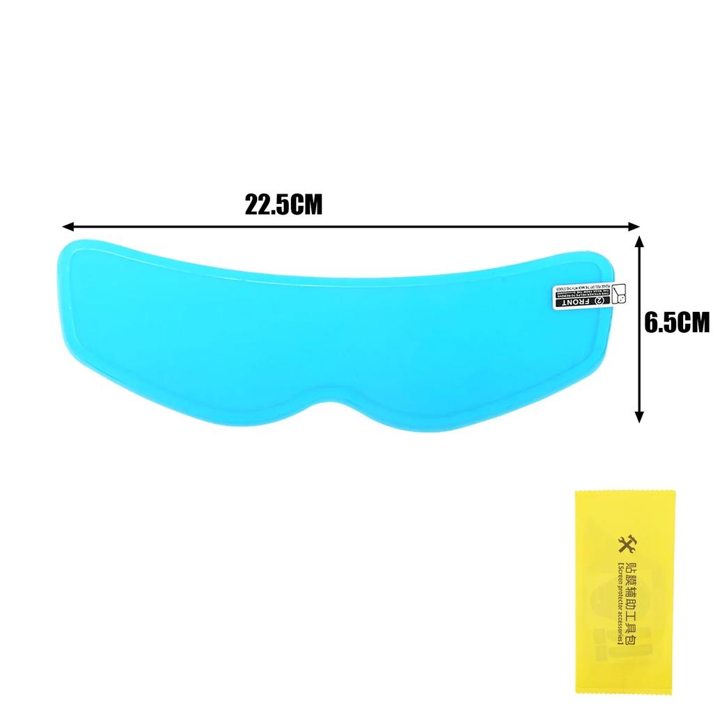 1/2PCS Motorcycle Helmet Stickers Upgraded Nano Universal Helmet Rainproof Safe Driving Helmet Accessories Anti-fog Film
