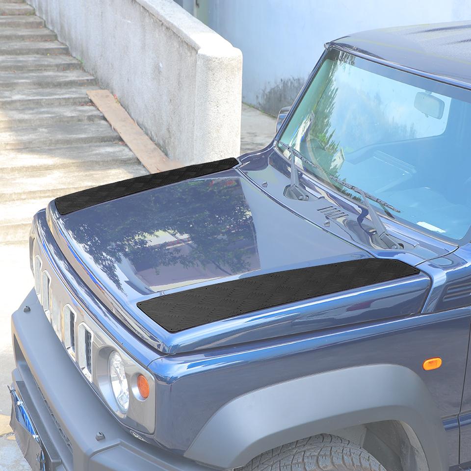 ABS Capac Decorativ Capotă Motor Autocolant Potrivit Pentru Suzuki Jimny 2019 În Sus Accesorii Exterioare Metal