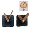 DIY Quartz Clock Movement with Wooden Pointer for Silent Operation and Easy Installation in Various Clock Styles