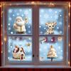 Creative and Realistic Christmas Atmosphere Decoration Stickers for Home Glass Doors and Windows