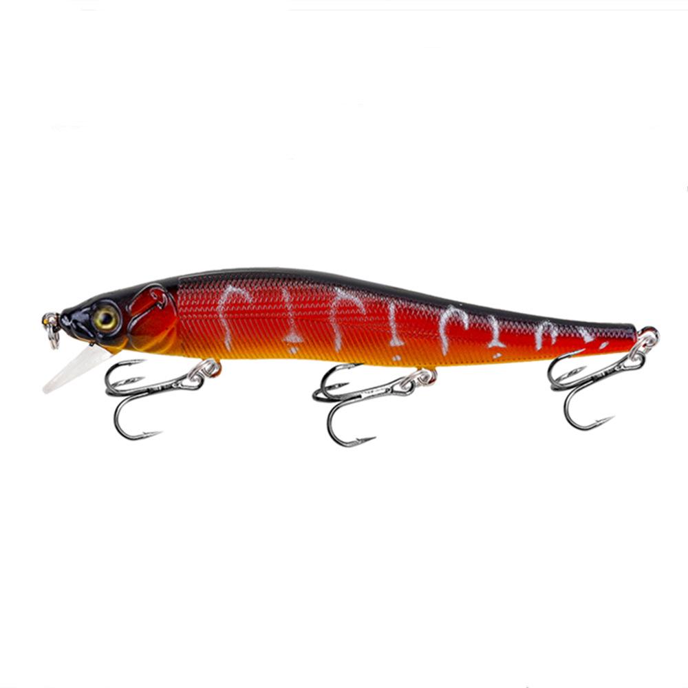 11.5cm/14g Sinking Minnow Hard Bait - 10 Colors, Bionic Plastic Fishing Lure 11.5cm-14g
