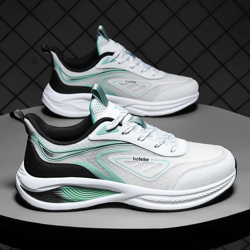 

Lightweight Running Sneakers Man Casual Breathable Shoes For Men High Quality Comfortable Basketabll Walking Sneakers Male 2025 39 чорний