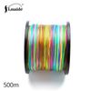 Lmaid's New 500-Meter 4-Strand 10m 1 Color PE Braided Fishing Line Highly Durable Super Strength for River Lake Stream Fishing