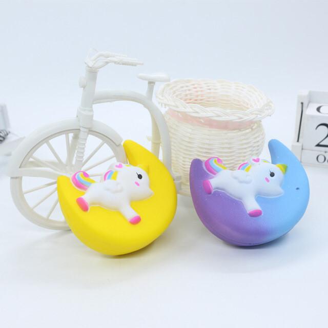 Flying Horse Moon Squishy Toy With Slow Rebound For Stress Relief And Gift Use