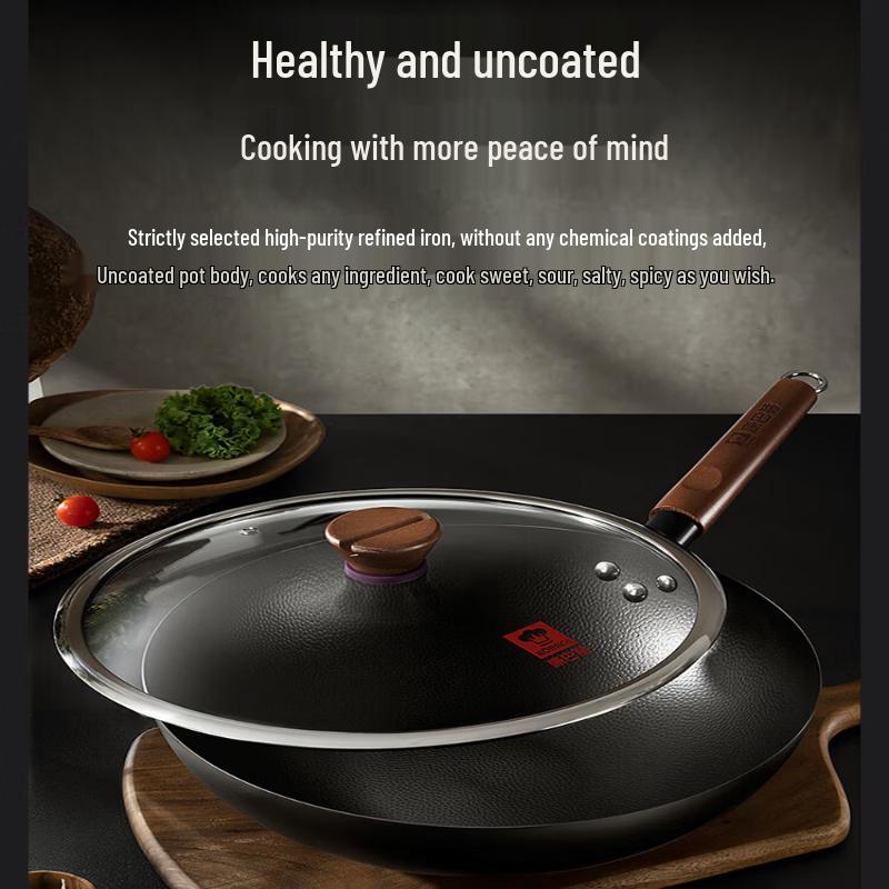 Kangbah Hammered Refined Iron Wok
