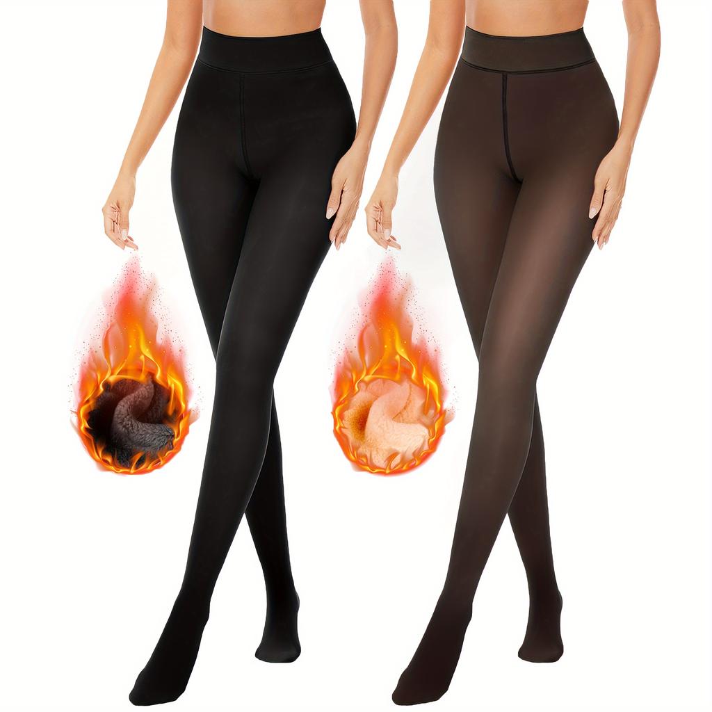 Winter Warm Tights Pantyhose Women Translucent Warm Pantyhose Women Pantyhose Comfortable Leggings