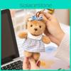 Soft And Cuddly Teddy Bear Keychain In Various Colors Perfect As A Gift For Kids