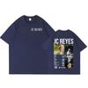 Rapper Jc Reyes Album Tour Graphic T Shirts Men's Women Hip Hop Fashion T-shirts Cotton Casual Oversized T-shirt