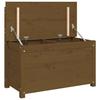 VidaXL Bench, Storage Bench with Backrest, Storage Chest for Entrance, Living Room Furniture, Modern, Wood 823552