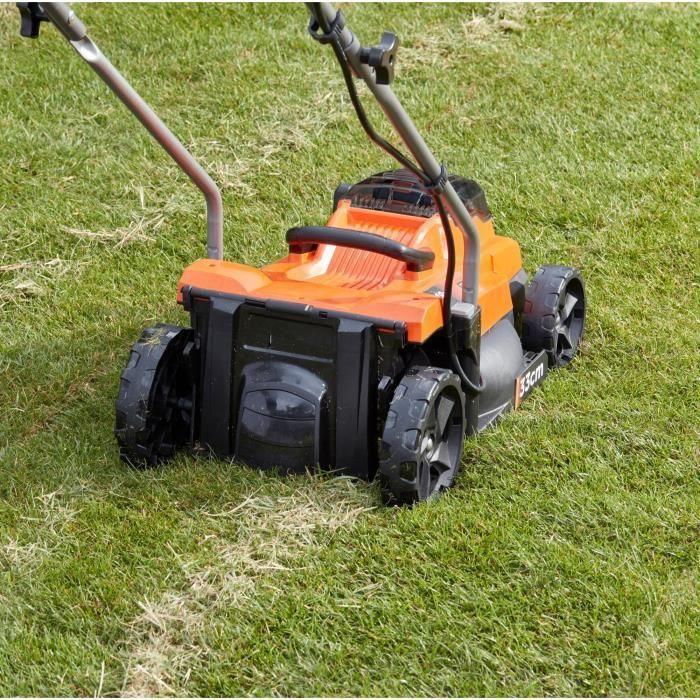 Tondeuse électrique sans fil - BLACK&amp;DECKER - BCMW3318N-XJ - 18V - 33cm de coupe - Sans batterie
