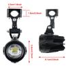 Compatible Spotlight for BMW F700/800GS R1200GS R1150: Steady/Burst Mode