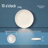 Melamine White Round Plates