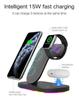 VAORLO 15W 3IN1 Drahtlose Ladegerät Schnell Ladung Für iphone 12 12pro 13 13pro Schnell Laden Telefon Docking Ladegerät Für airpod iWatch