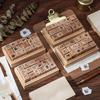 Yotijay 18 Pieces  Stamps Wooden Rubber Stamps For Painting Journals Card Making