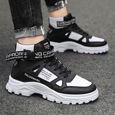 Modne rozmiary 36-44 Męskie buty do biegania Tenis Masculino Buty dla mężczyzn Trend Męskie botki Męskie tenisówki Wysokie buty męskie na platformie