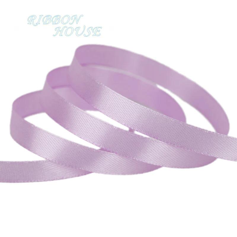 (25 yards/roll) 6mm Single-sided Satin Ribbon Woven Ribbon Gift Packaging Christmas Decoration Handmade Ribbon DIY Wholesale