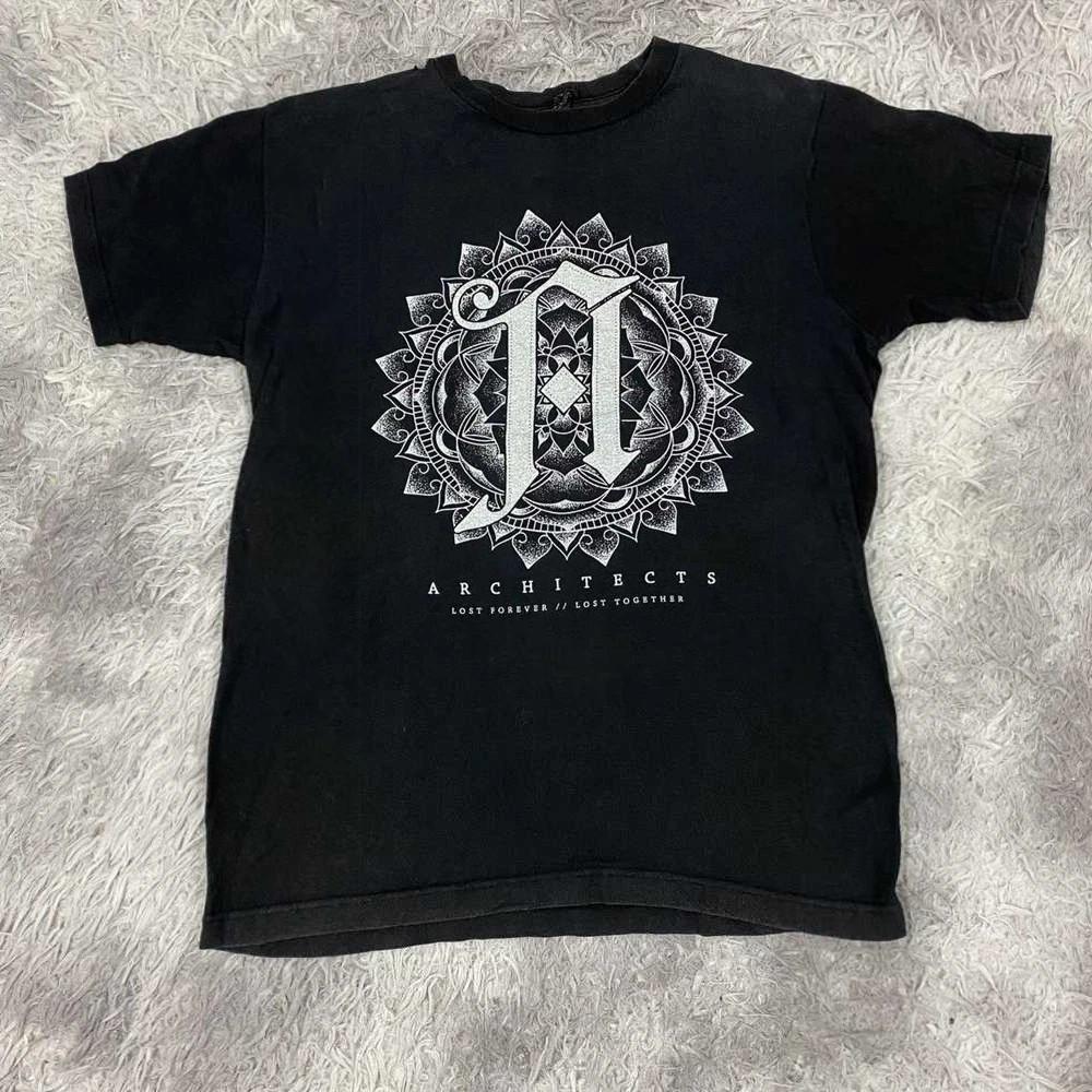 Metalcore Architects band lost forever T Shirt  Unisex T-Shirt S