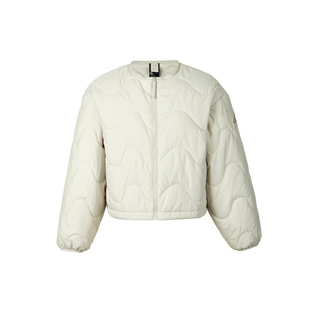 New Adidas Puffer Jacket Women's Miracle Bauxite Brown JD1099