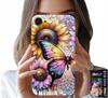 Case For Iphone ( 6 Plus ) - Sunflower With Butterfly, Case + Film