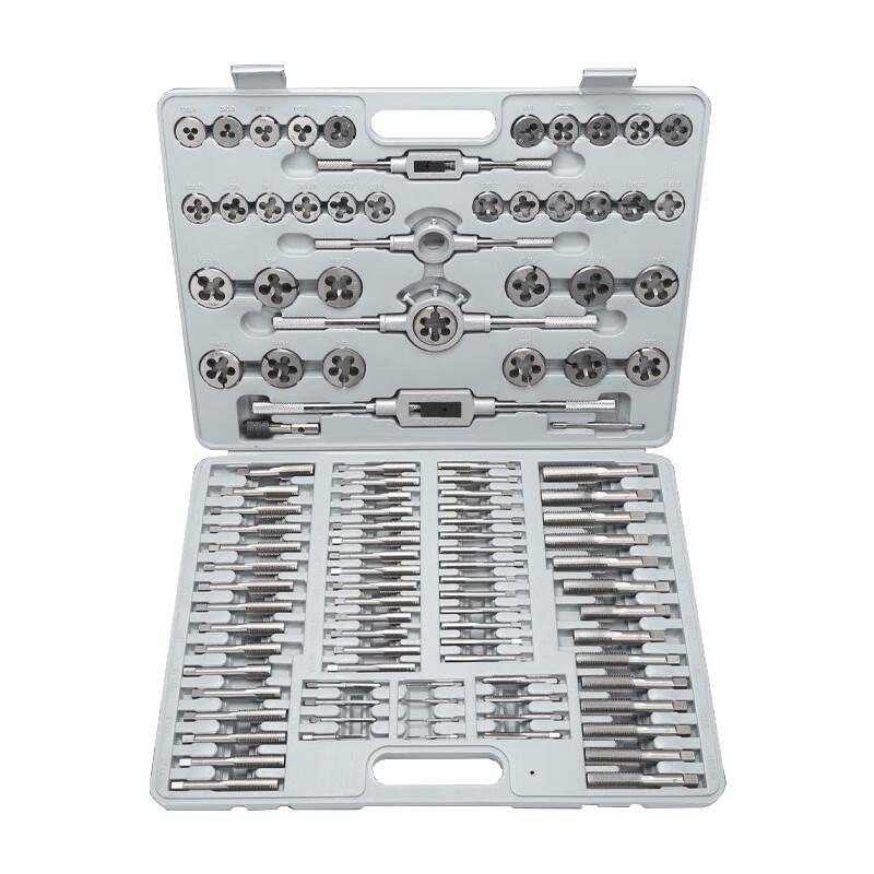 Ruide Industrial Grade Tap & Die Threading Tool Kit 110-Piece Set