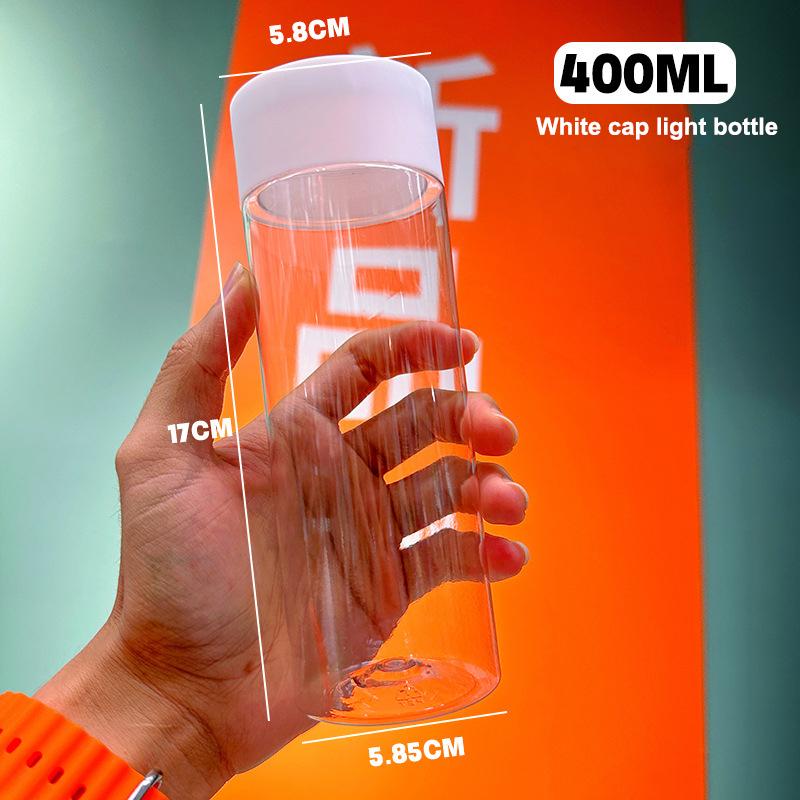 Kallbryggt te Vattenflaska Filter Vattenkopp Bärbar För Sport Utflykter Mjölkte Fruktjuice Drickkopp Hemma Transparent