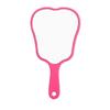 Mini Fan-Shaped Handheld Makeup Mirror Fan Shape Makeup Vanity Mirror With Handle Hand Mirror Spa Salon Compact Mirrors