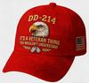 Cross-Border Washed Cotton Printed Hat Men'S 250Th Anniversary Eagle Commemorative Hat Amazon Dd-214 Flag Baseball Cap