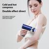 New Electric Massage Gun With Heat Cold 9 Gears Multifunctional Fascia Gun Home Portable Gym Use Small Quiet Handheld Massager