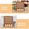 Alipis Paper Pulp Egg Cartons 24 Egg Containers Egg Tray Holder Egg Bulk Paper Carton Egg Crate for Kitchen Refrigerator Farmhouse Farm Market
