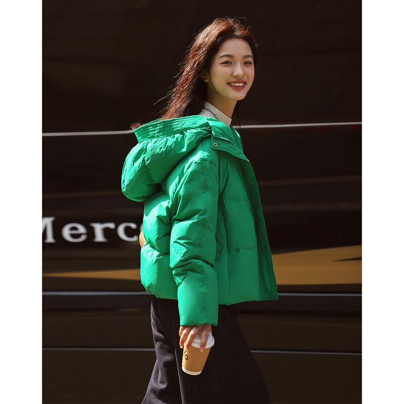 

Demana Women s Hooded Down Puffer Jacket L