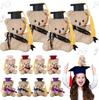 5Pcs Mini Cute Graduation Teddy Bear Doll, with Cap and Gown, for Kindergarten, School Graduation Gift, Souvenir, Party Favor
