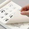 1Pcs 48 Pages Simple Hand-Drawn Outlines Anime Character Line Art Drawing Book For Beginners Tracing & Practice Painting
