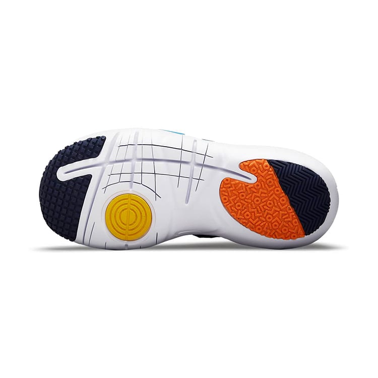Nike Flex Advance SE Hook and loop Low top Running Shoes Blue Orange Children Aged 3 7 Years Old DC5562-400