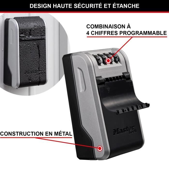 Armoire de sécurité Masterlock Boîte à clés 5481EURD Format L