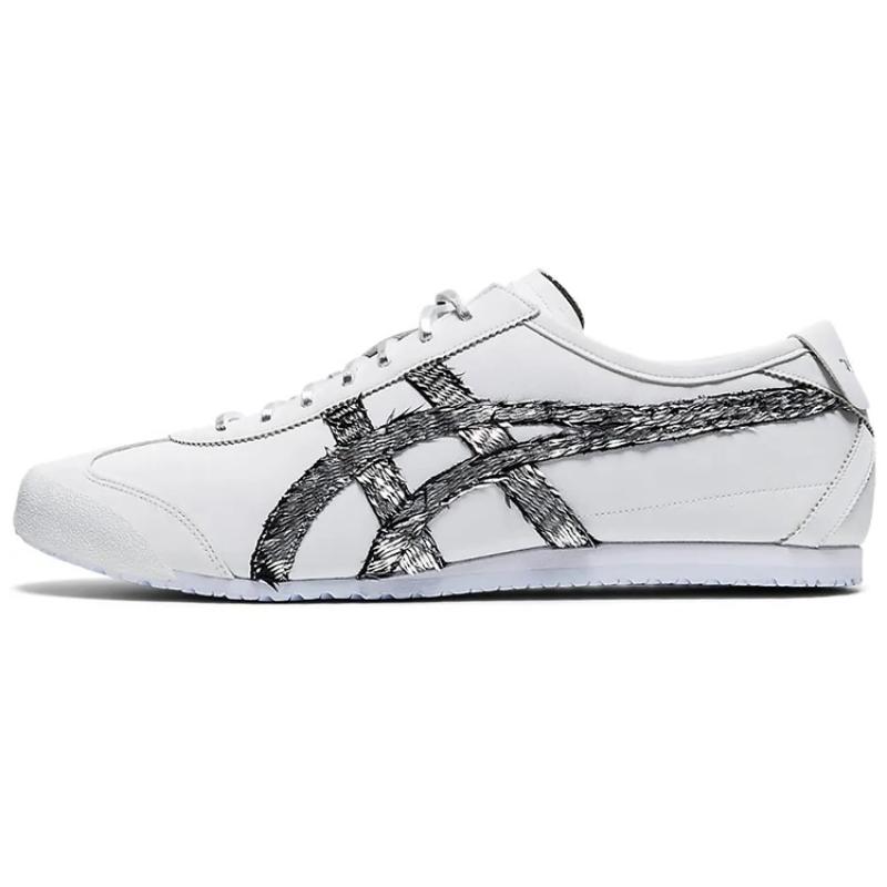 Onitsuka Tiger Mexico 66 Running Shoes White/Black/Slivery Sneakers 1183A945-100