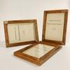 H ph2l N Photo Frame Width 15 x Height 20 cm Antique Natural 2L Wooden Frame Photo Stand Wall Mounted Tabletop Antique antique wood with holes and