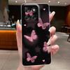 Phone Case For Motorola Moto G56 / Moto G66J / Moto G66Y 5G Butterfly Bow Protective Casing Transparent Soft Silicone TPU Cover