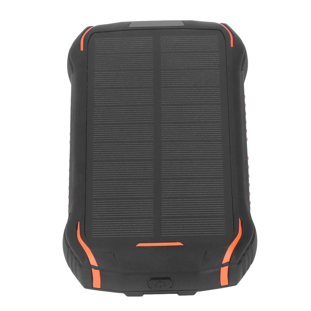 Baterie externă solară Negru Portocaliu Multifuncțională Rezistentă la apă Wireless Baterie externă solară 26800mAh PD18W