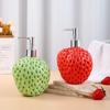 Creative Strawberry Hand Sanitizer Bottle Bathroom Shampoo Shower Gel Bottle Separately Wash Basin Lotion Bottles Home Accessori