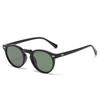 Klasyczne okrągłe spolaryzowane okulary przeciwsłoneczne damskie męskie soczewki herbaciane zewnętrzne okulary do jazdy w stylu vintage okulary przeciwsłoneczne unisex UV400