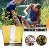 Unterkühlung Rettung Erste Hilfe Camp Keep Folie Mylar Lifesave Warm Wärme Bushcraft Outdoor Thermisch Trocken Notfall Decke Überlebens-Kit