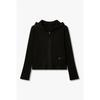 VOV Hooded Cable Knit Zip Up  7156250002 